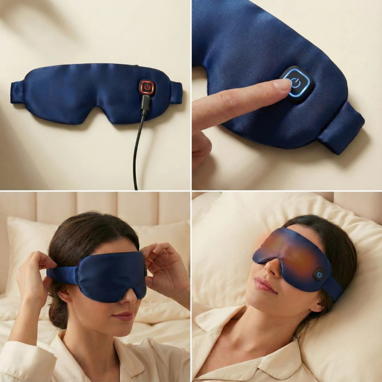 NovaSilk™ Luxe Warmte Oogmasker