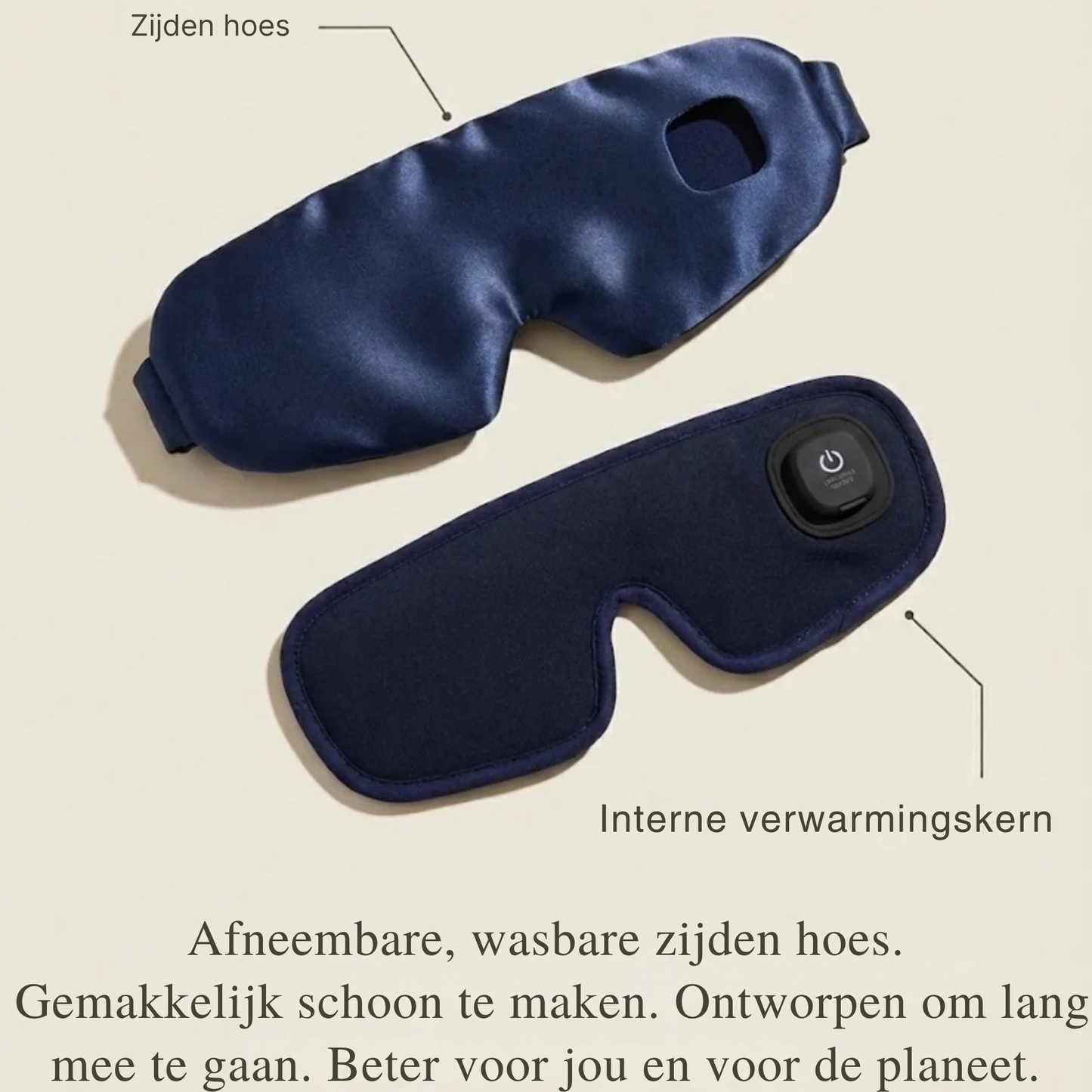 NovaSilk™ Luxe Warmte Oogmasker