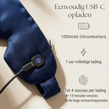NovaSilk™ Luxe Warmte Oogmasker